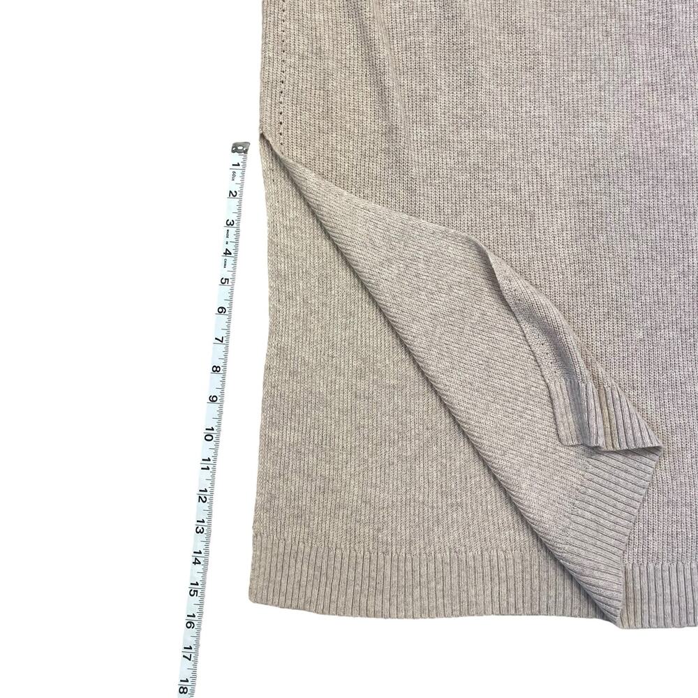 MOTH Long Sweater Over Sized Knit High Side Slits, Women's M, Lagenlook Boho - Picture 7 of 11
